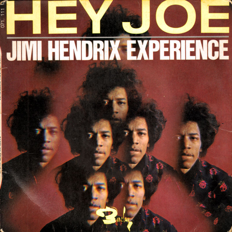 Discographie : Made in Barclay 1967 - EP Barclay 071.111 Hey Joe Front